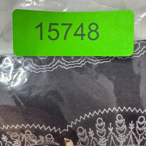 LNBF Terrera Women's Lightweight Cap Sleeve Scoop Neck T-Shirt Blouse Gray XL - Picture 11 of 11